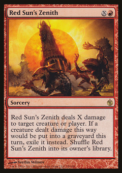 Red Sun's Zenith